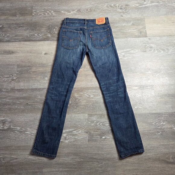 Women's Levi's Size 16 510 Mid-Rise Skinny Jeans Dark Wash Stretch - Picture 9 of 10